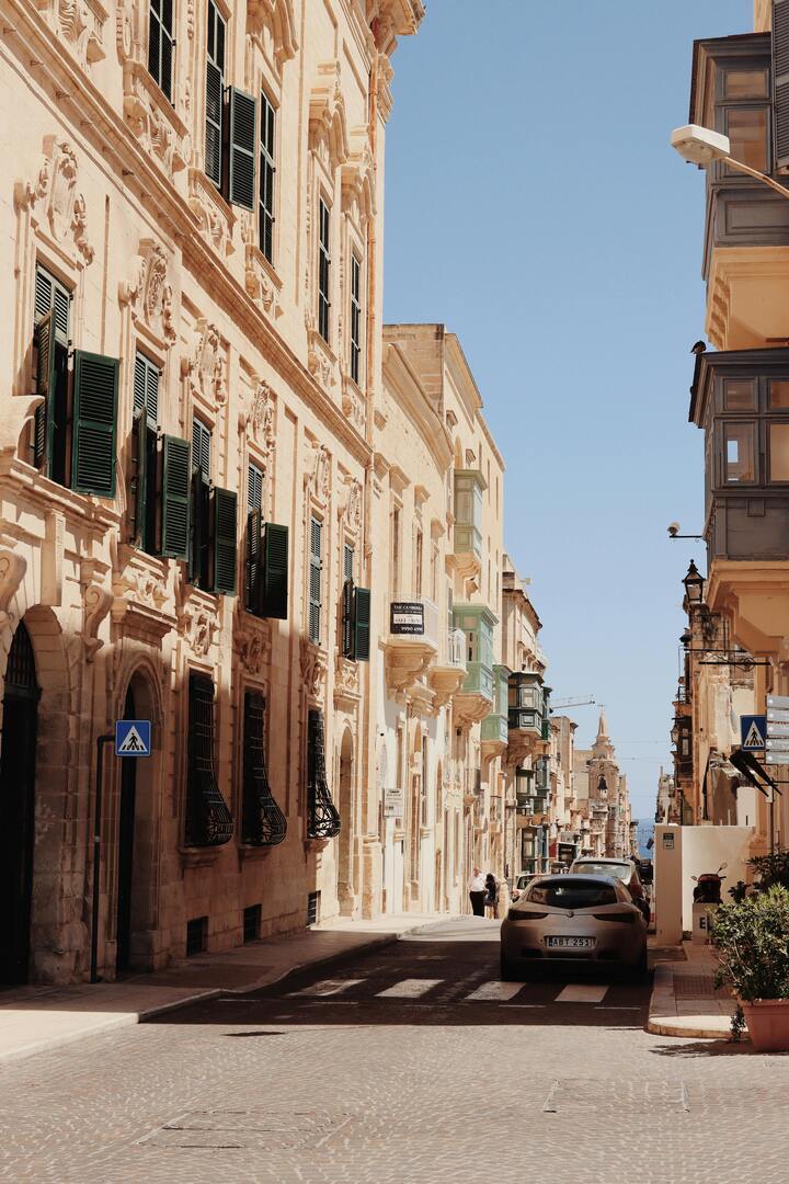 Valletta historic streets